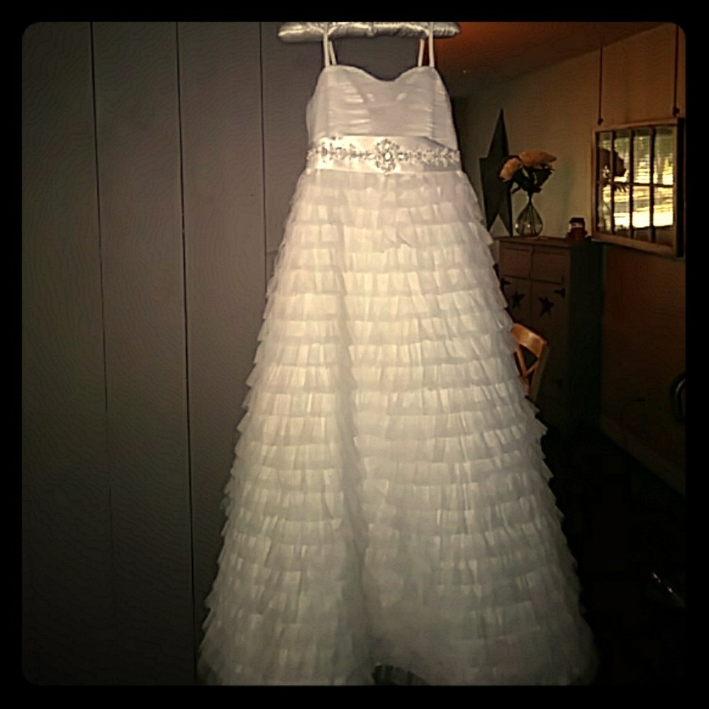 Girls full-length dress